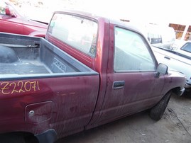 1991 Toyota Truck Burgundy Standard Cab 2.4L MT 2WD #Z22071